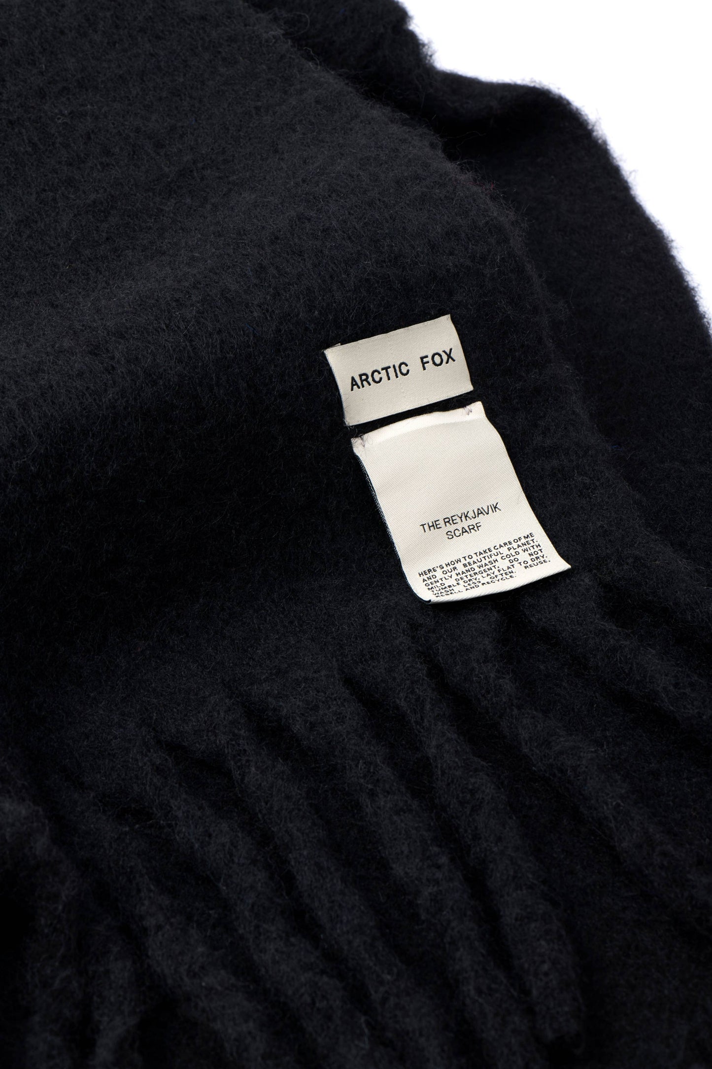 Ultra Soft Recycled Scarf | Black