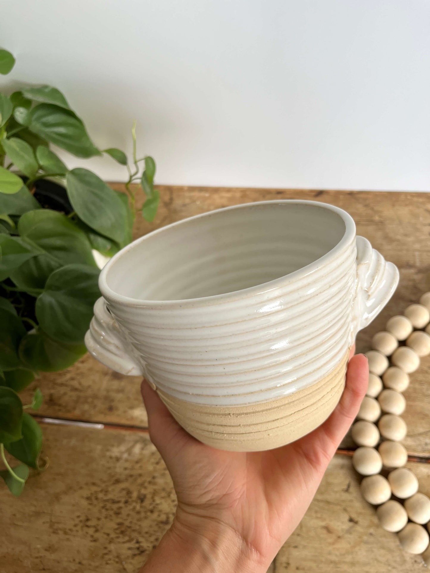 Ceramic Bread Baker | White