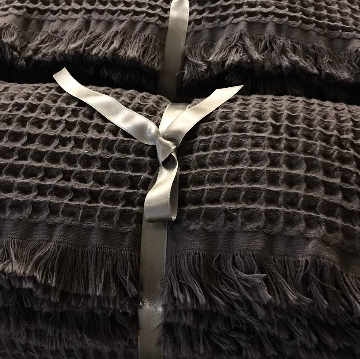 Turkish Cotton Blanket | Mustard
