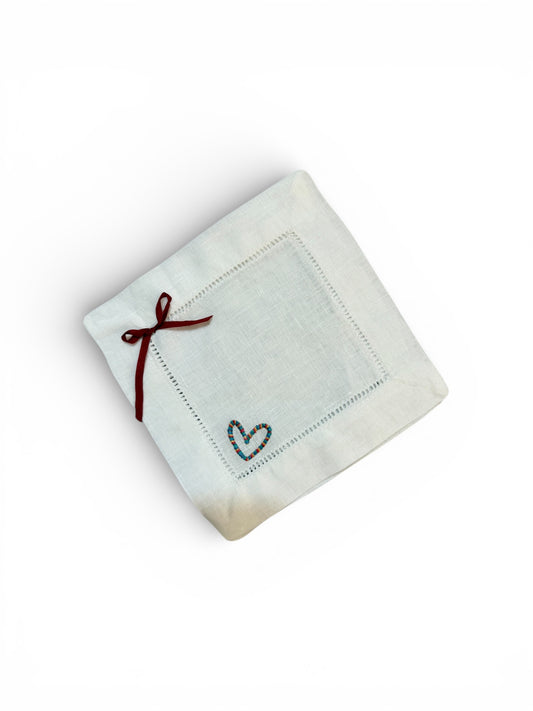 Embroidered Cocktail Napkins