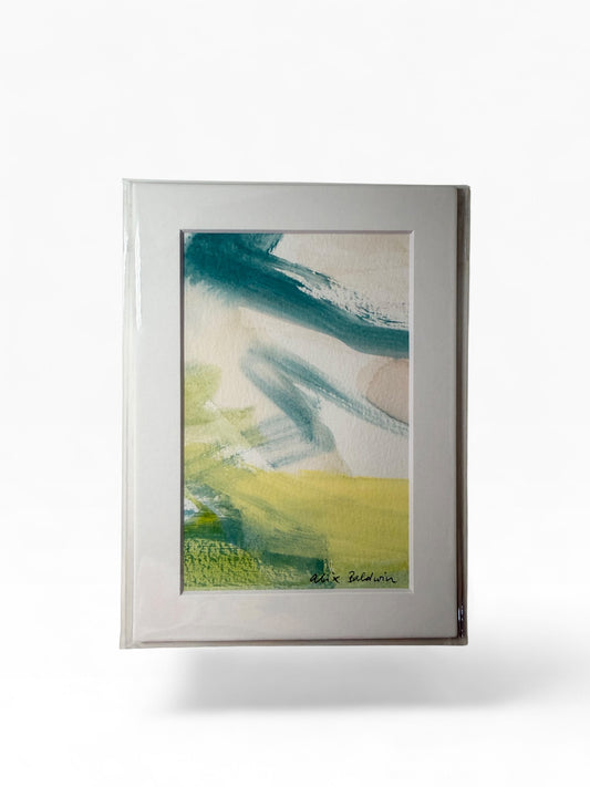 Mini Matted Original Artwork by Alix Baldwin