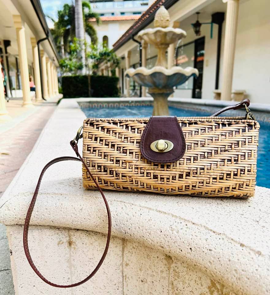 Handmade Rattan Handbag
