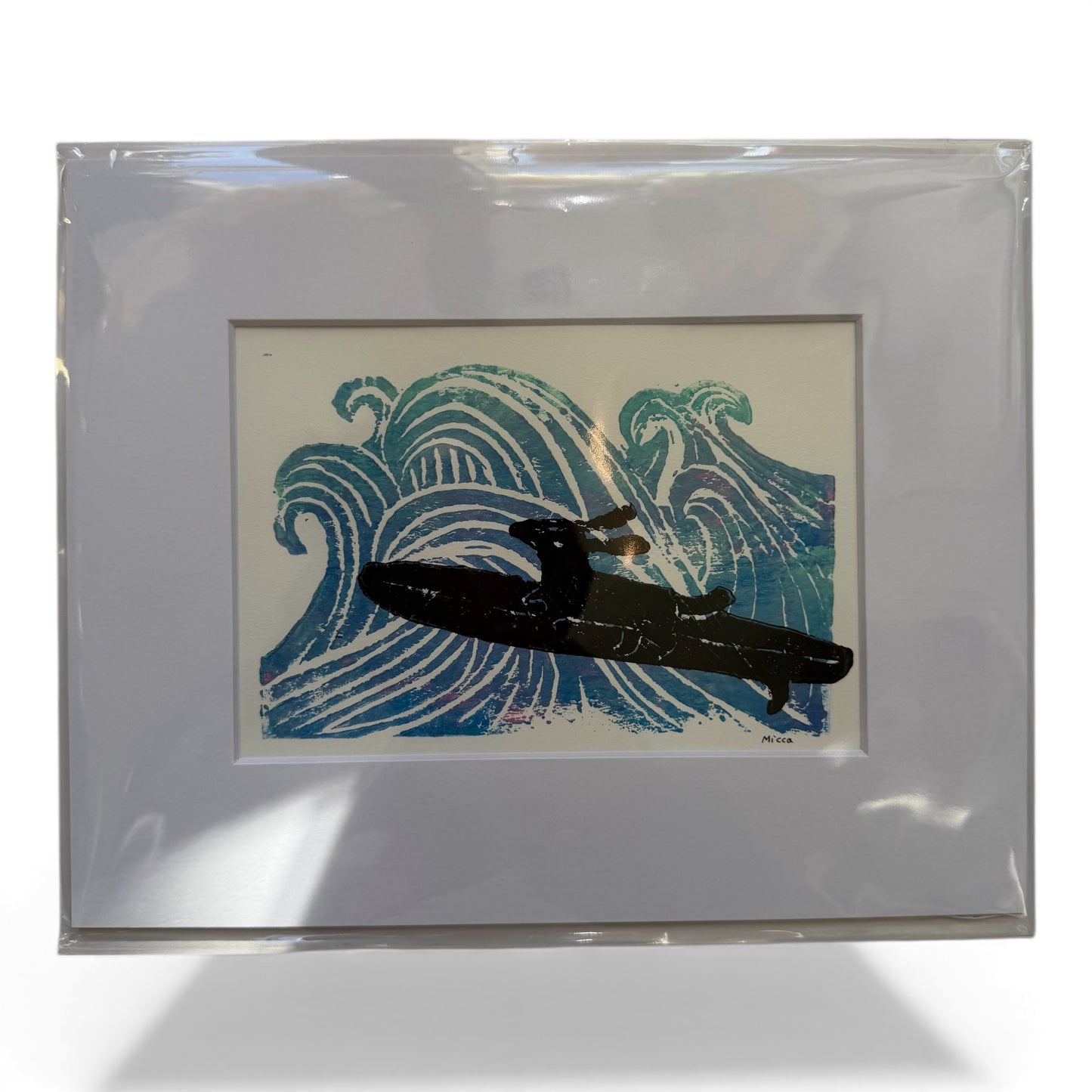 8x10 Art Print by Patty Mica | Painting Waves