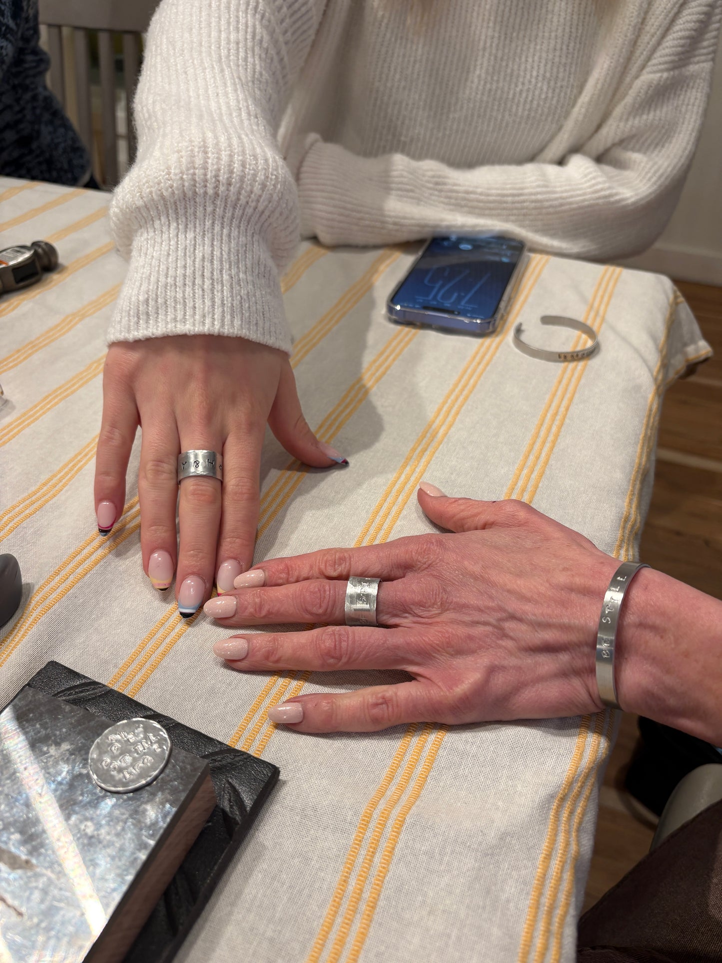 Celebrate + Create | Metal Stamping Jewelry Workshop