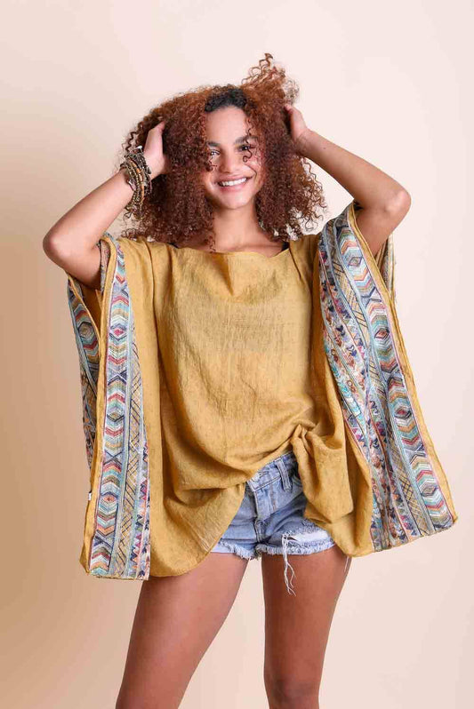 Poncho | Mustard