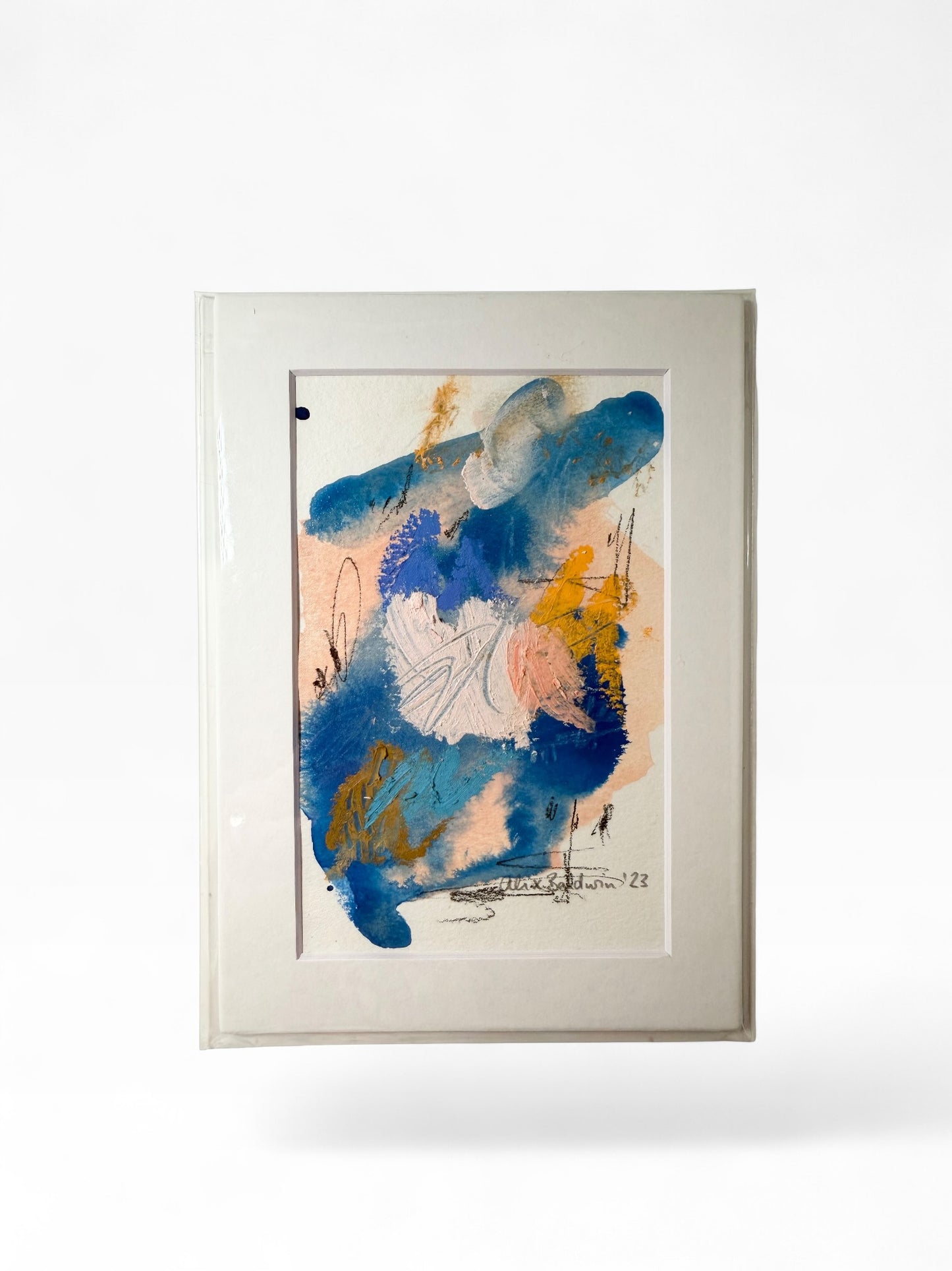 Mini Matted Original Artwork by Alix Baldwin