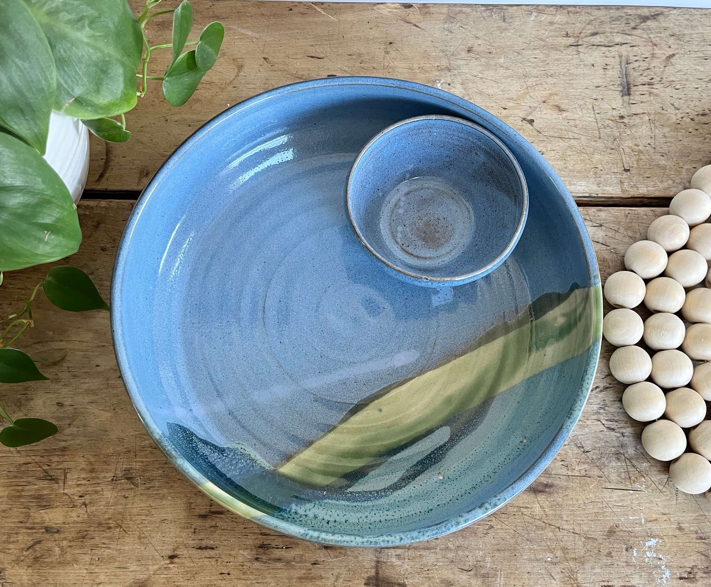 Chip And Dip Bowl | Large | White