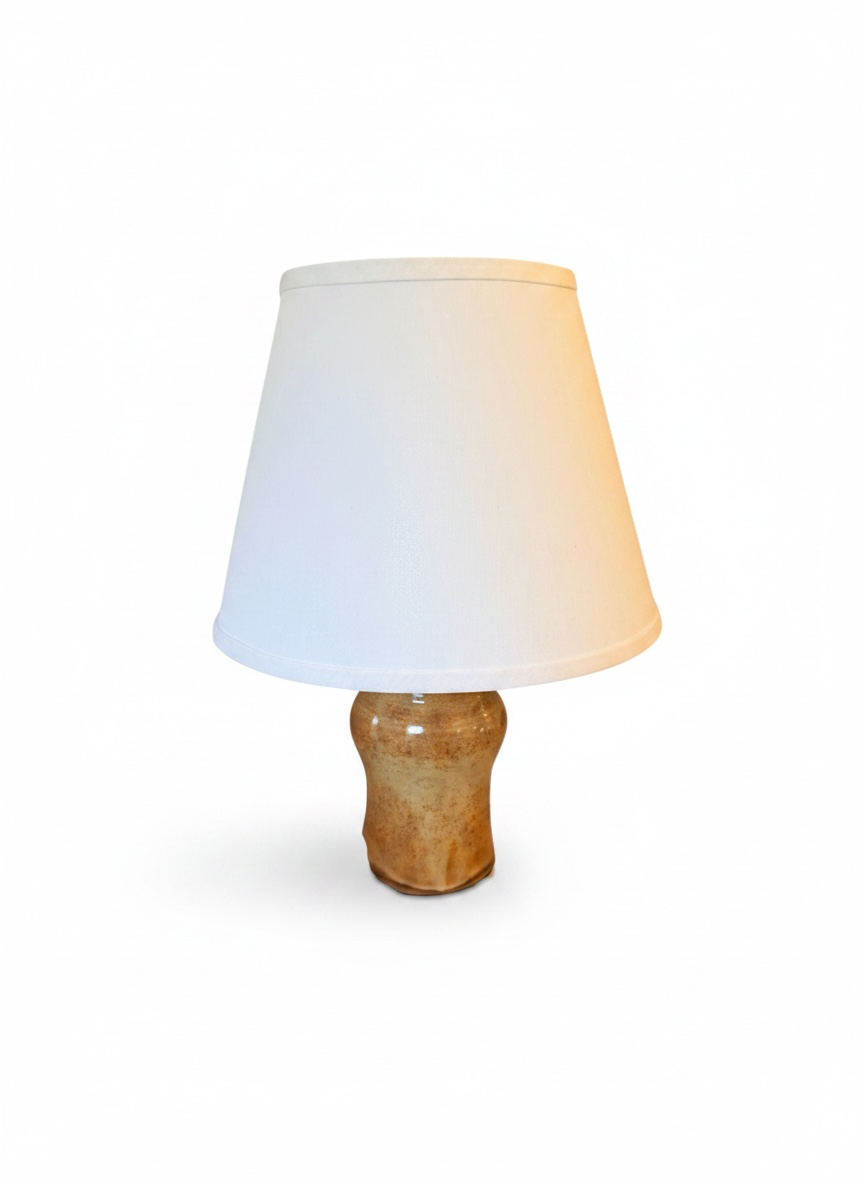 Handmade Ceramic Table Lamp | Shino