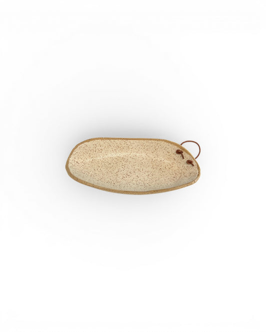Medium Oblong Server | Cream