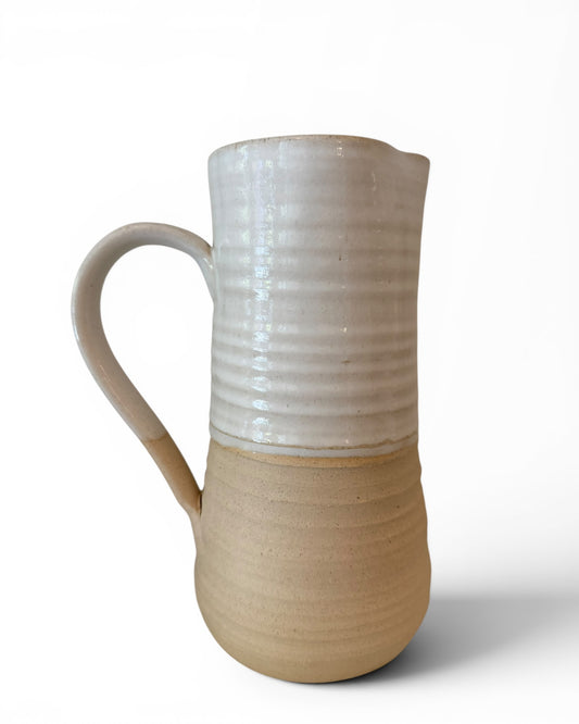 Tall Ceramic Pitcher