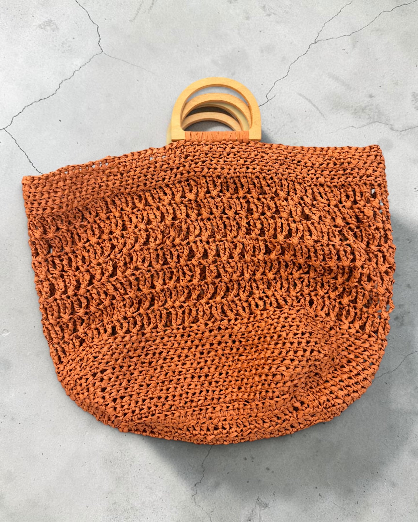 Handwoven Raffia Tote Bag