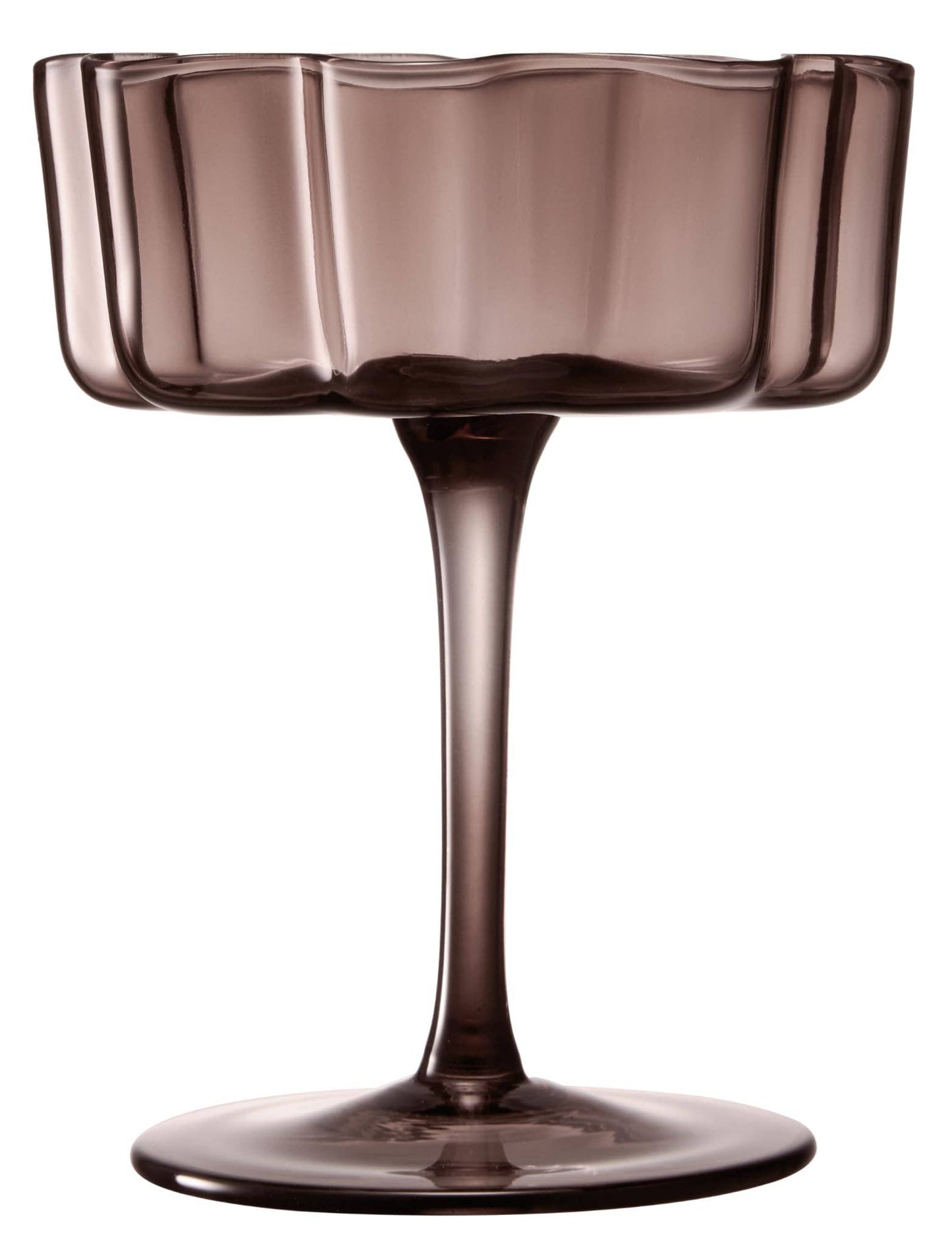 Wavy Coupe Glasses