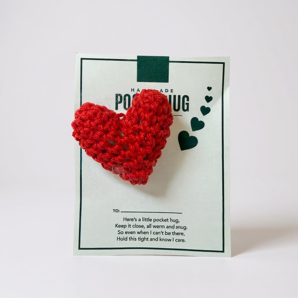 Hand-Crocheted Pocket Hug