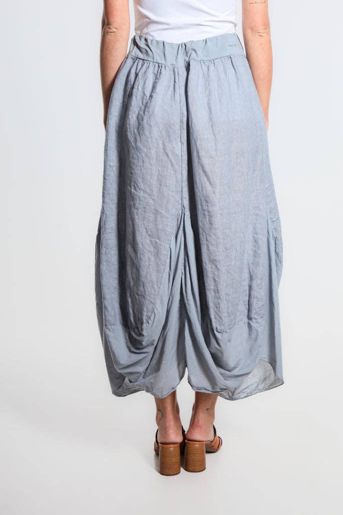Bunched Pocket Skirt | Black