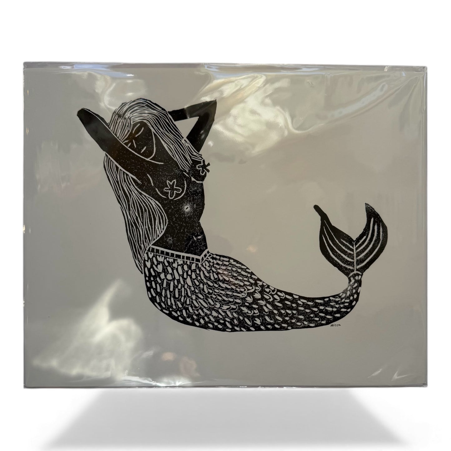 14x11 Art Print by Patty Mica | Painting Waves