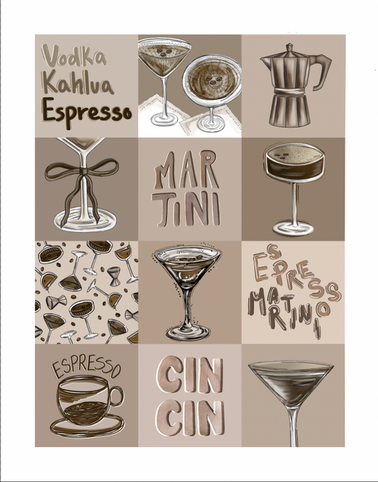 Espresso Martini Print