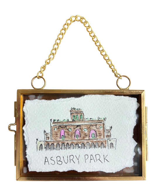Original Watercolor Artwork | Convention Hall, Asbury Park
