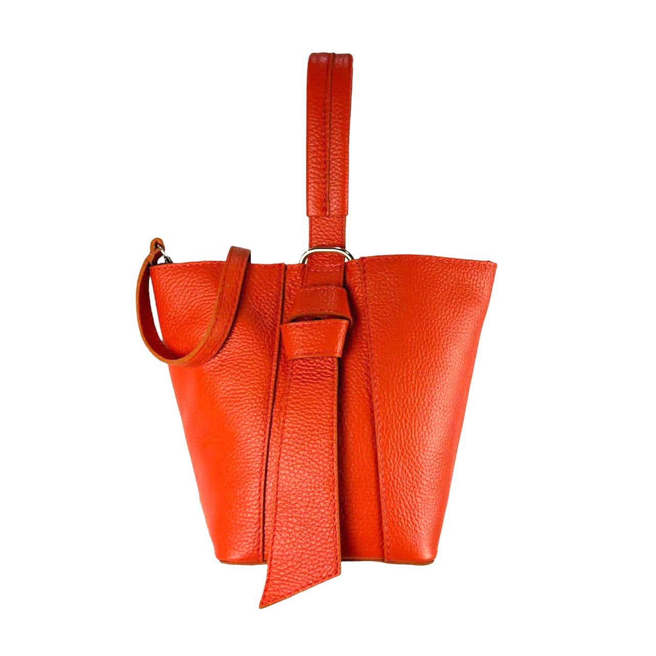 Leather Tote Handbag with Changing Bag | Nude