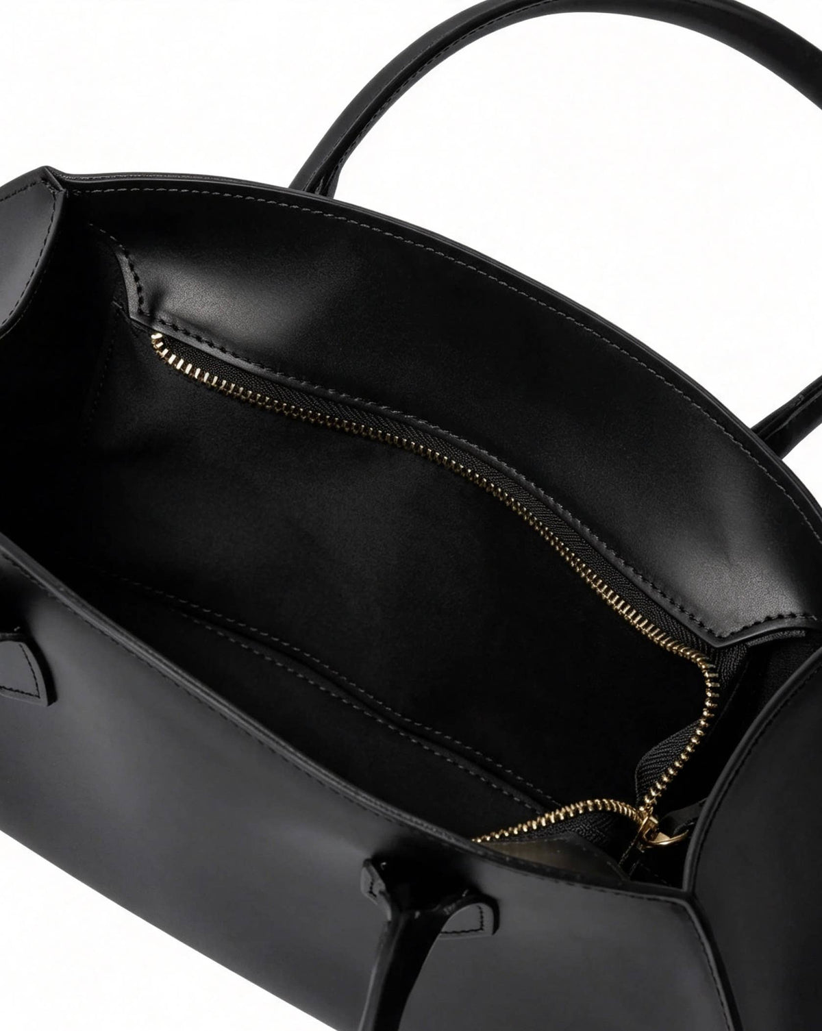 Italian Leather Baguette Bag