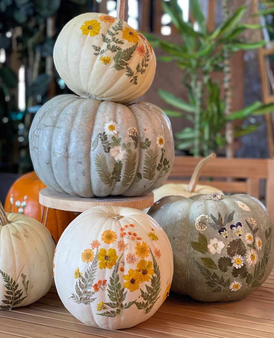 Boho House Community Craft | Floral Pumpkins | September 30th