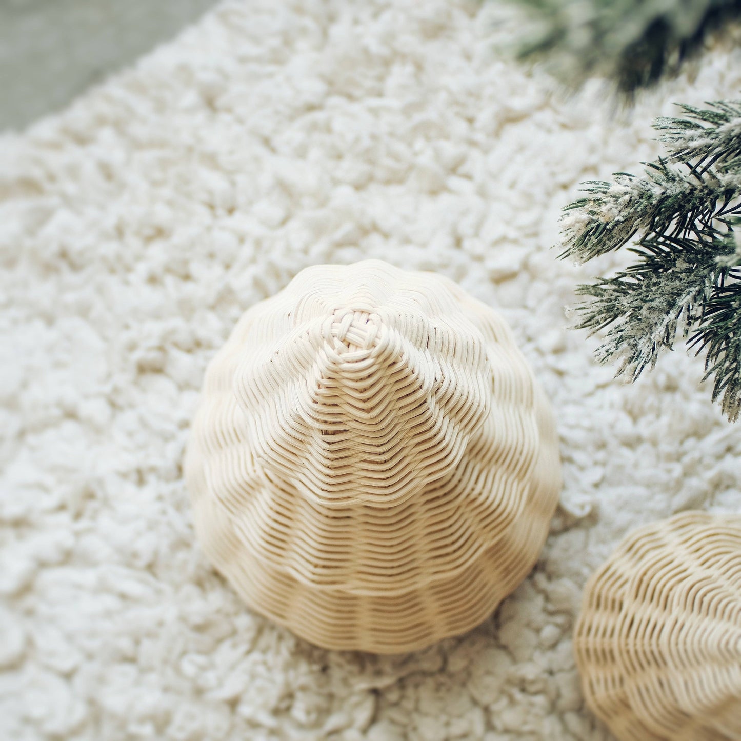 Rattan Christmas Tree | Medium