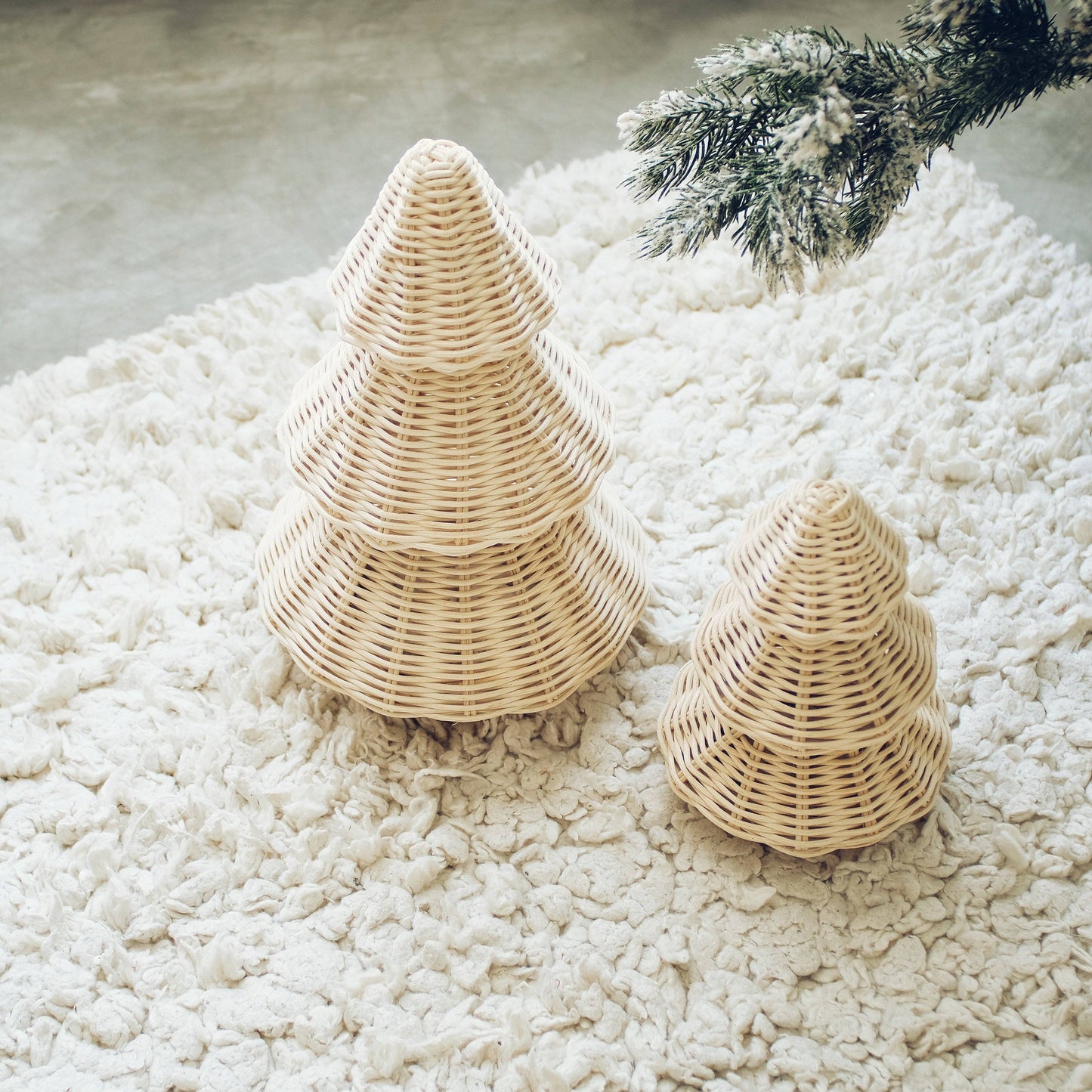 Rattan Christmas Tree | Small