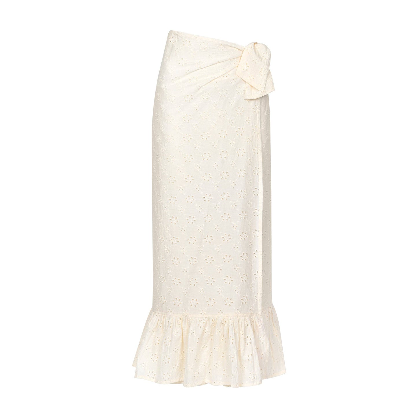Ivory Eyelet Sarong