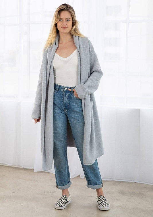 Hooded Sweater | Platinum