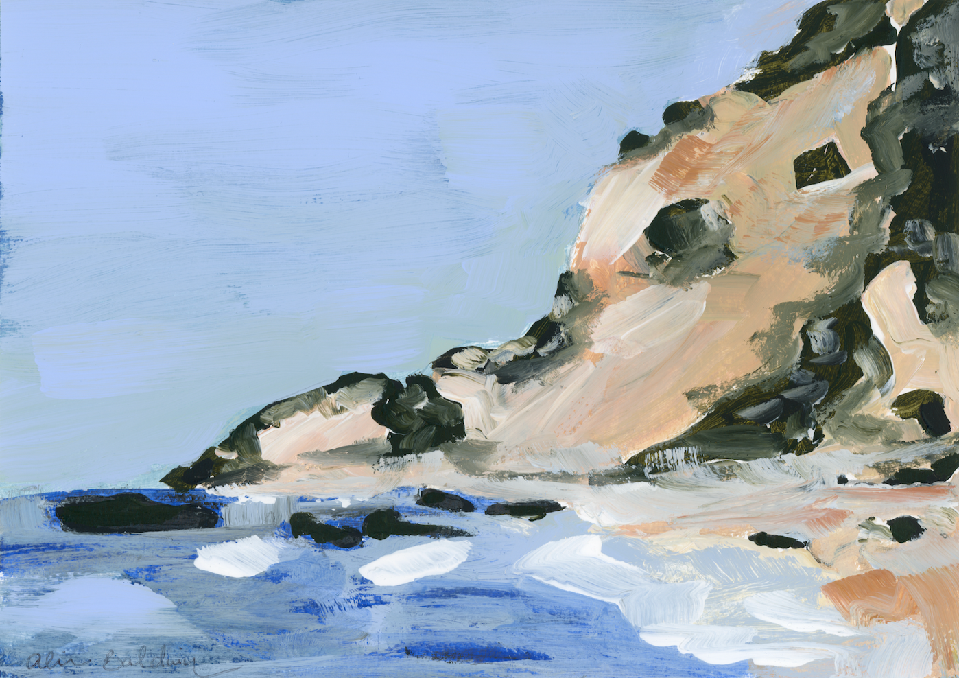 Cliffhanger Print | 12x16