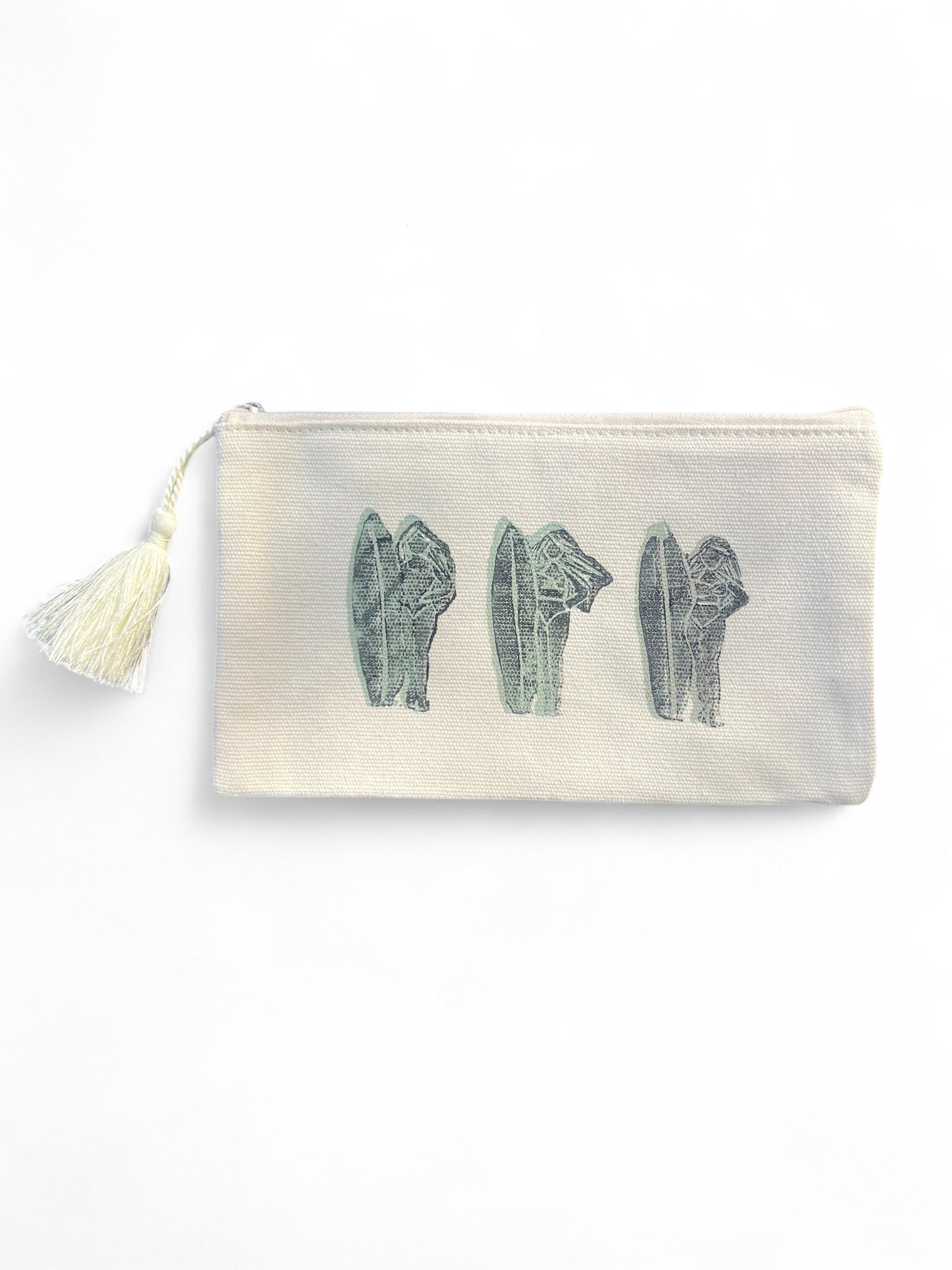 Zippered Canvas Pouch