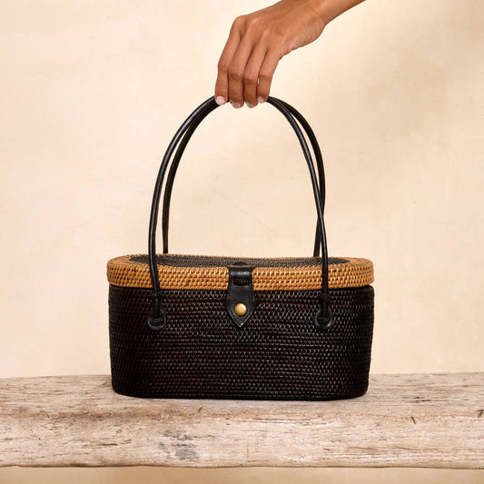 Handmade Rattan Handbag