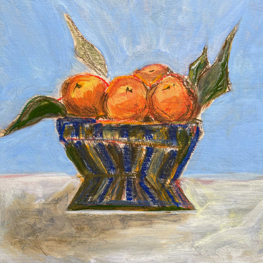 Clementines in a Bowl