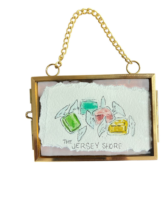 Original Watercolor Artwork | Salt Water Taffy