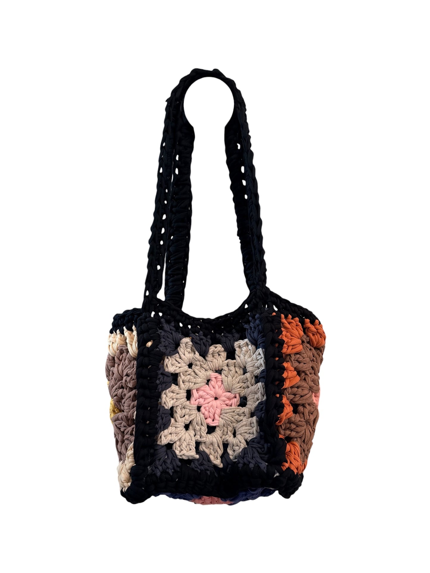 Handmade Granny Square Tote