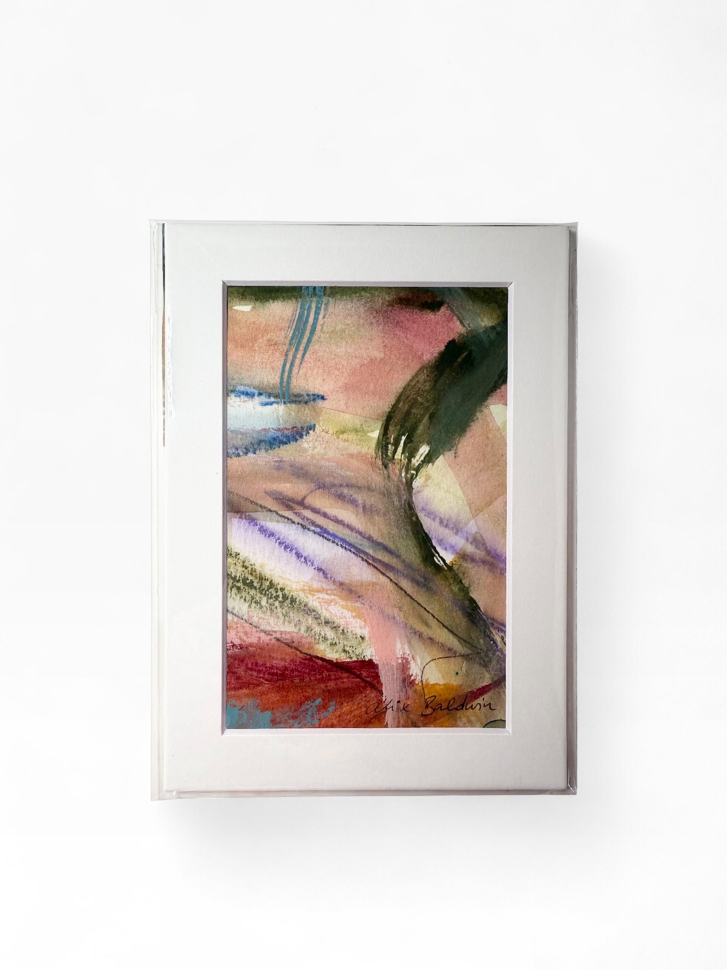 Mini Matted Original Artwork by Alix Baldwin