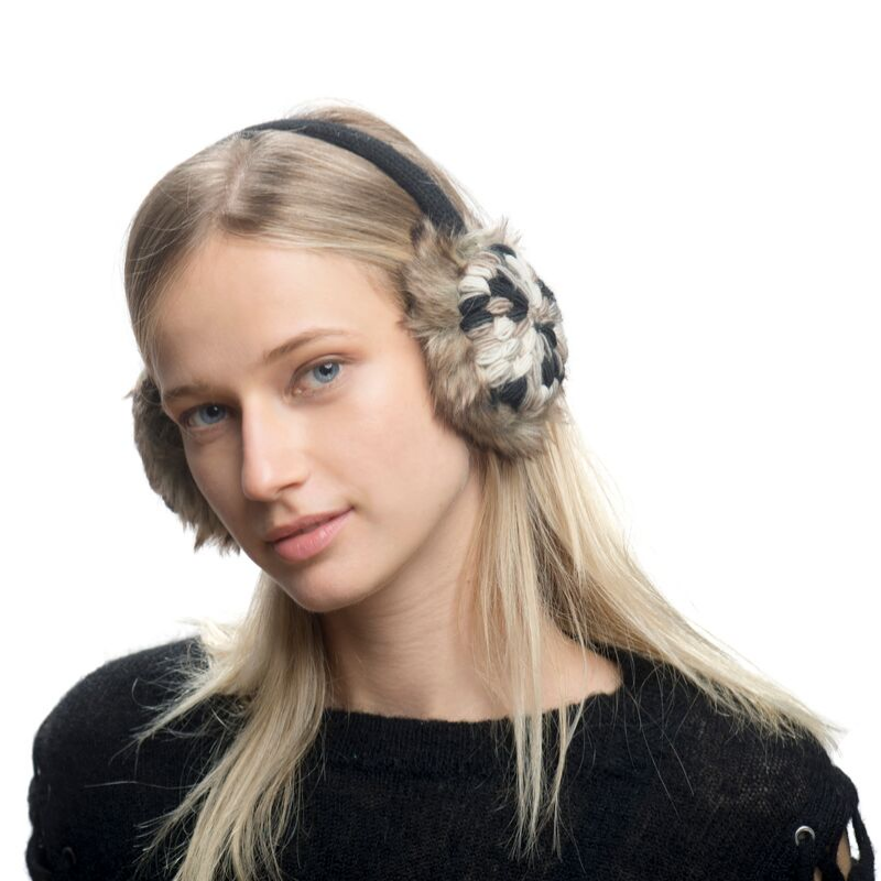 Crochet Earmuffs | Black