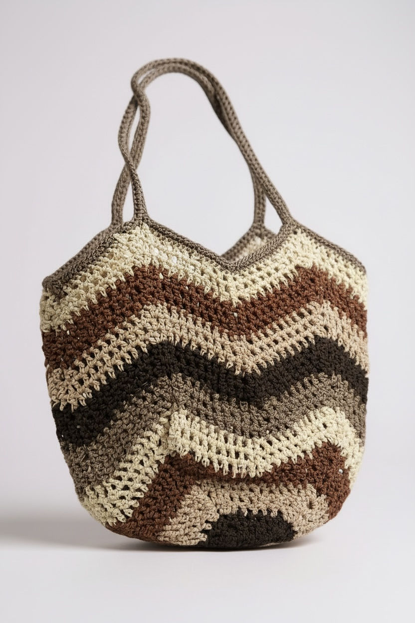 Hand-Crochet Market Bag