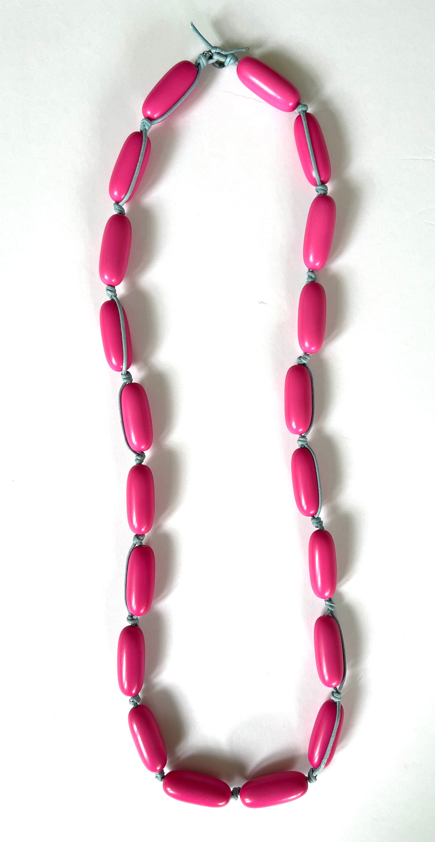 Color Pop Bead Necklace | Strawberry Sangria
