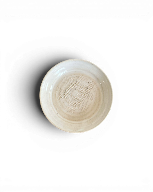 Ceramic Garlic Grater | White
