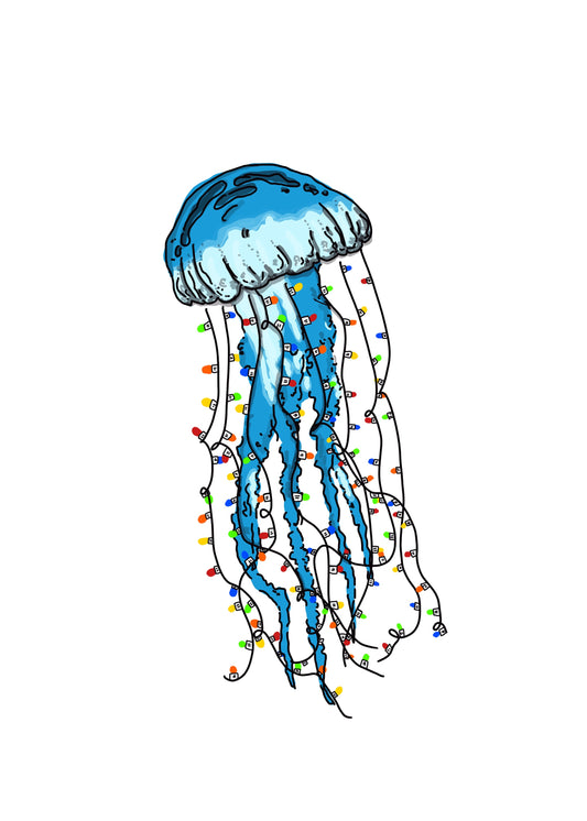 Holiday Card | Jellyfish