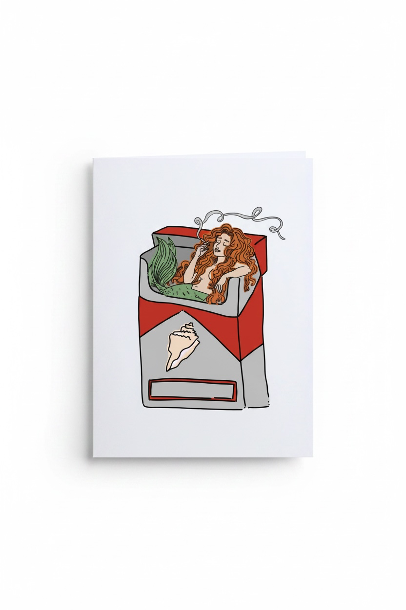 Greeting Card | Mermaid Ciggs