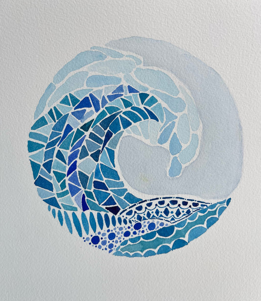 Watercolor Print by Kelly Duane