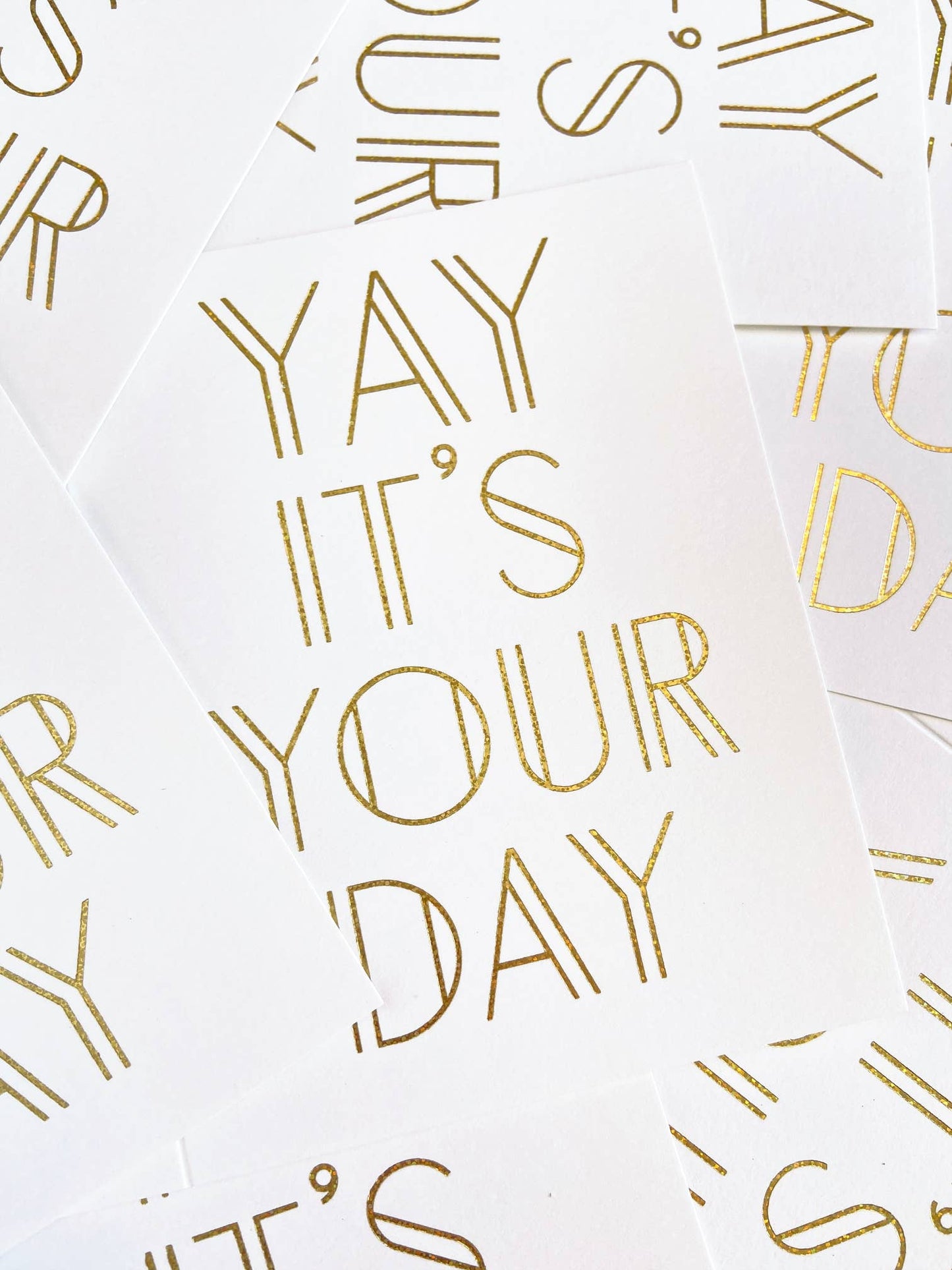 Yay It's Your Day Birthday Greeting Card