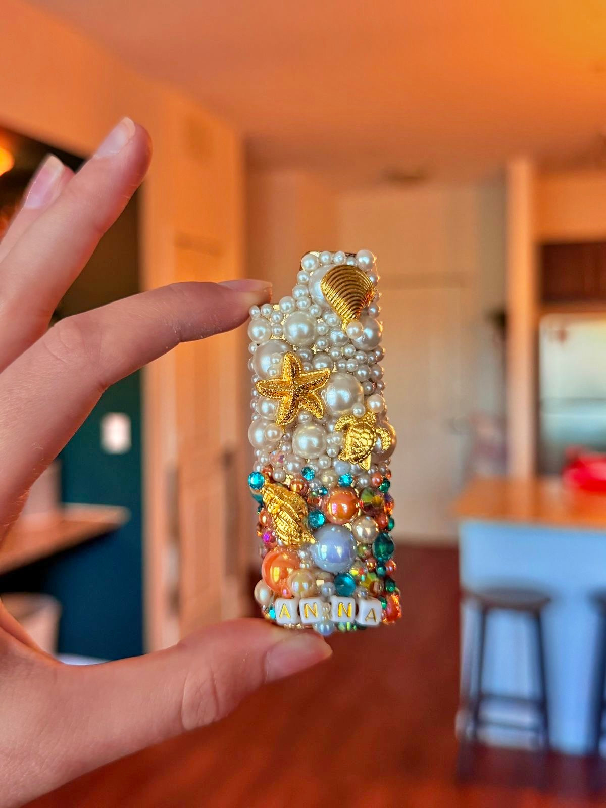 Boho House Community Craft | Bejeweled Lighter Covers | June 29