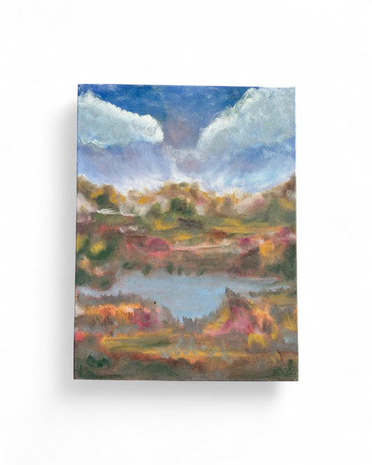 Original Abstract Painting | What Heavens Must Look Like | 18" x 24"