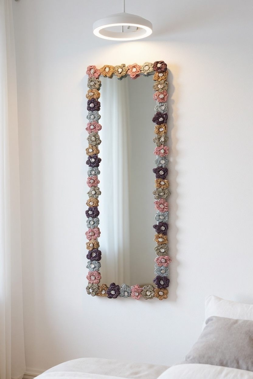 CROCHET MIRROR