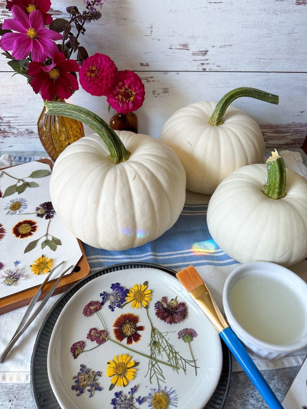 Boho House Community Craft | Floral Pumpkins | September 30th
