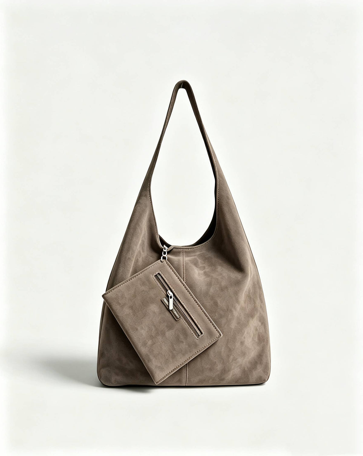 Italian Suede Hobo Bag
