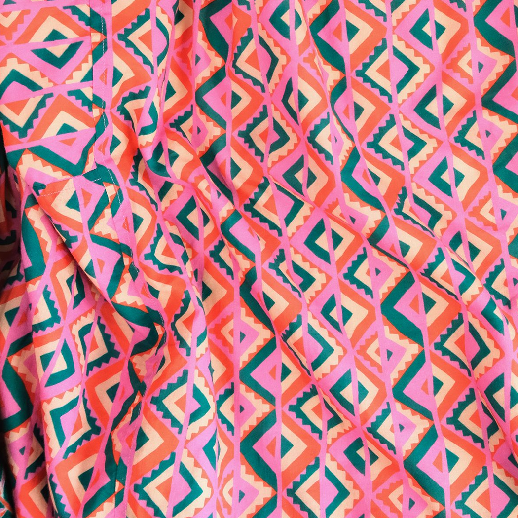 Velvet + Cotton Robe | One Size | Reversible Duster