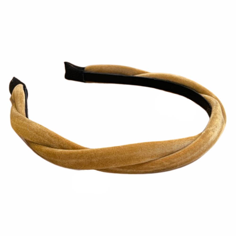Velvet Headband | Rust